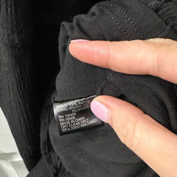 Gianni Bini Embroidered Black Dress Small - Picture 10 of 11